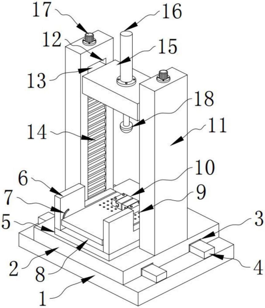 一種汽車(chē)頭枕測(cè)力機(jī)的制作方法