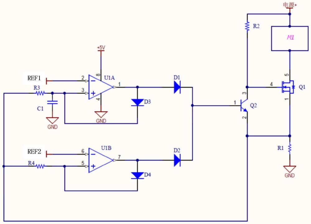 高空作業(yè)平臺直流電機(jī)控制器過載和短路保護(hù)電路的制作方法