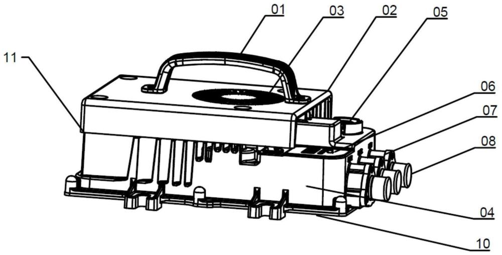 一種可調(diào)充電曲線便攜式特種車充電機(jī)、充電機(jī)總成的制作方法