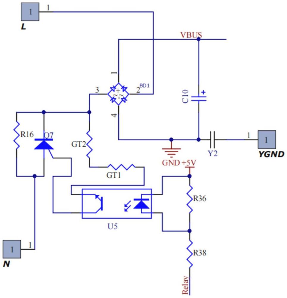 一種交流高壓無刷工具諧波抑制電路的制作方法