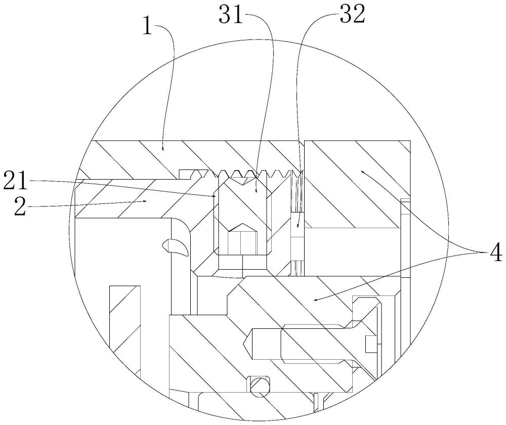 一種連接結(jié)構(gòu)及薄壁殼電機(jī)的制作方法