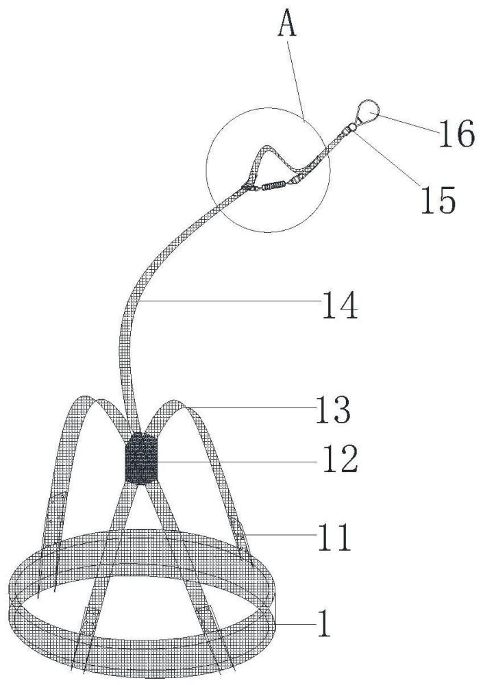 一種建筑施工新型緩沖式安全帶的制作方法