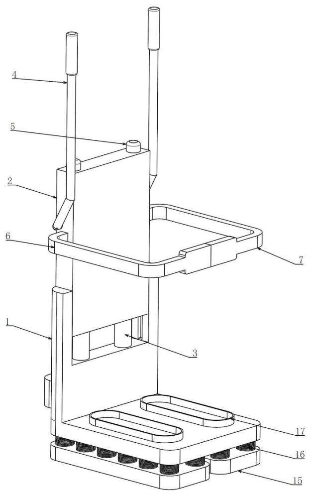 一種風(fēng)機(jī)免爬器防護(hù)裝置的制作方法