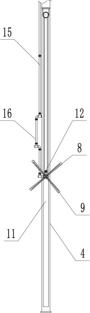 一種空冷島噴霧降溫裝置的制作方法