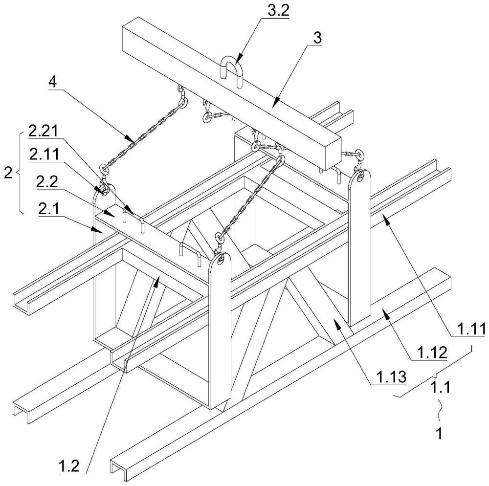 一種陰極炭塊專用夾具的制作方法