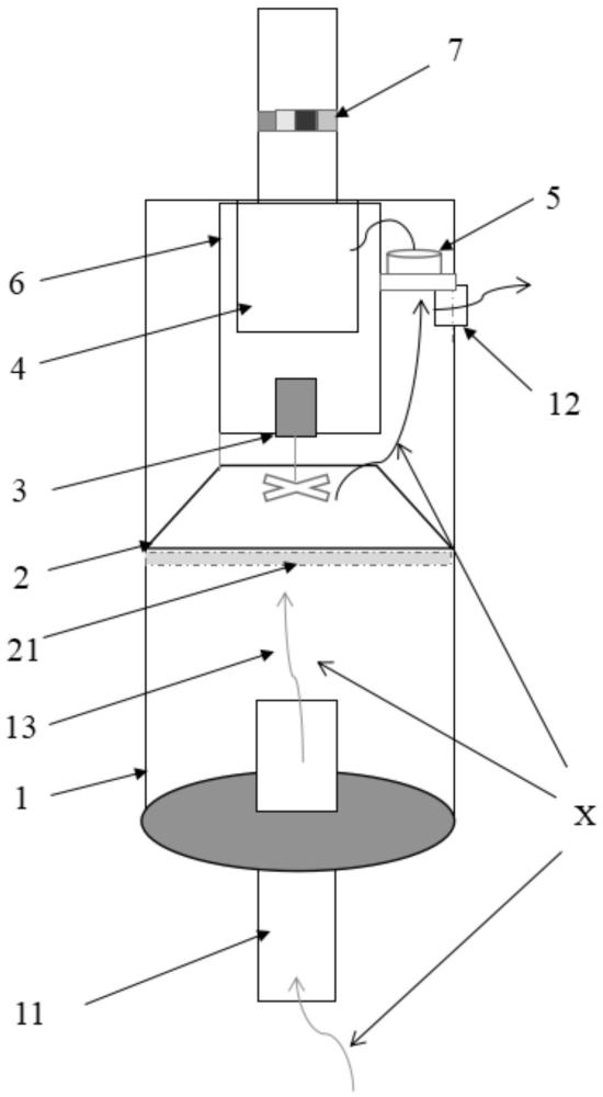 一種吸污機(jī)及檢測(cè)吸污機(jī)中過(guò)濾器堵塞程度的方法與流程