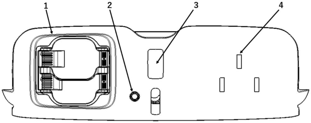 一種車(chē)輛用充放電接口集成插座及車(chē)輛的制作方法