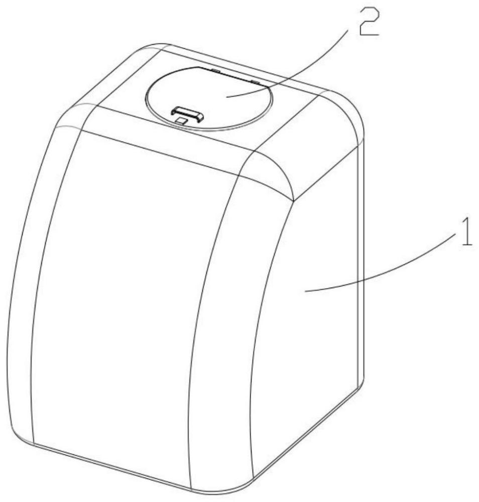 用于小型洗衣機(jī)門板的鎖定結(jié)構(gòu)的制作方法