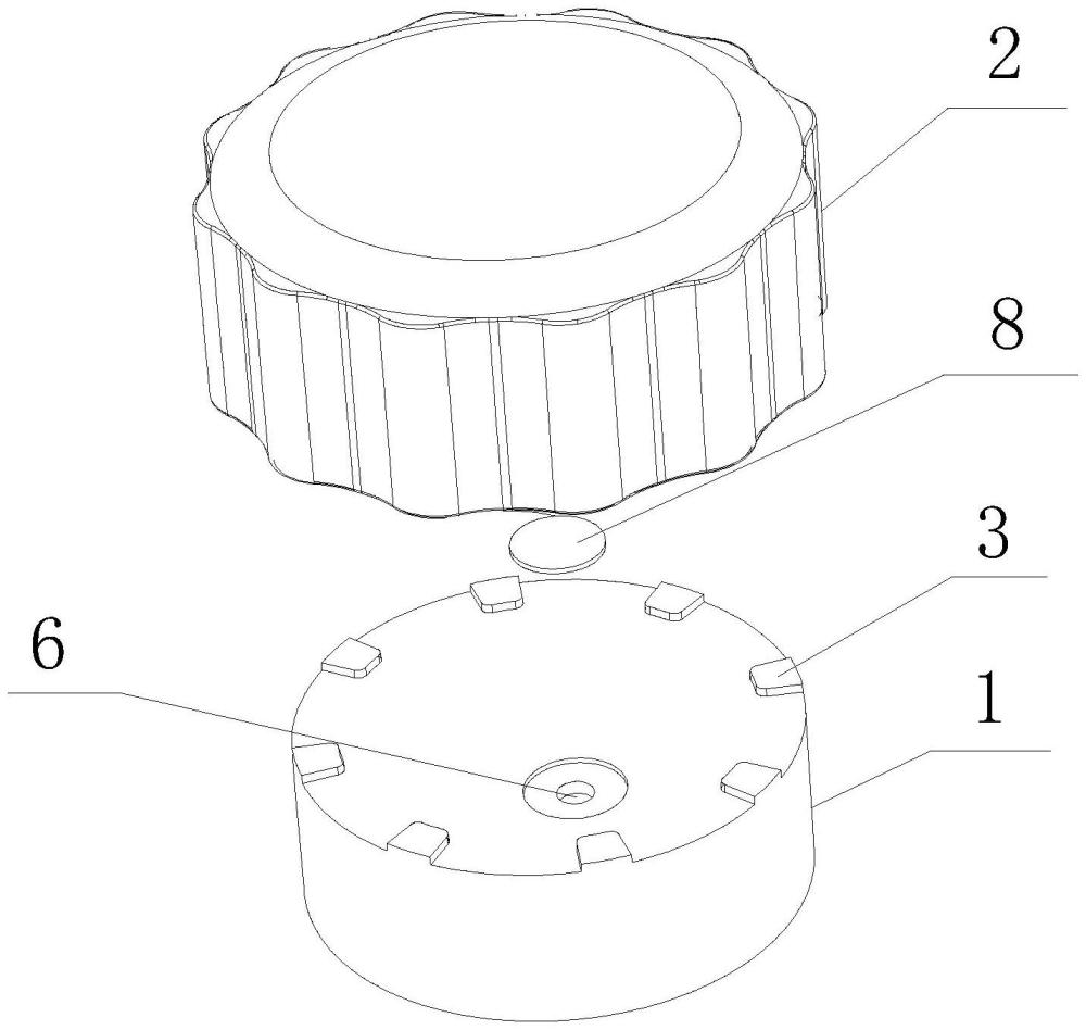 一種防錯(cuò)開容器蓋的制作方法