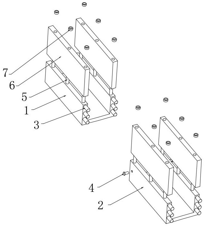 一種灌溉水渠用預(yù)制板拼裝結(jié)構(gòu)的制作方法