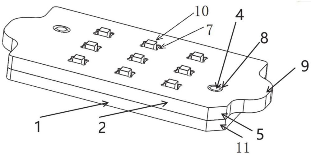 一種微型內(nèi)窺鏡模組一字板焊接定位裝置的制作方法