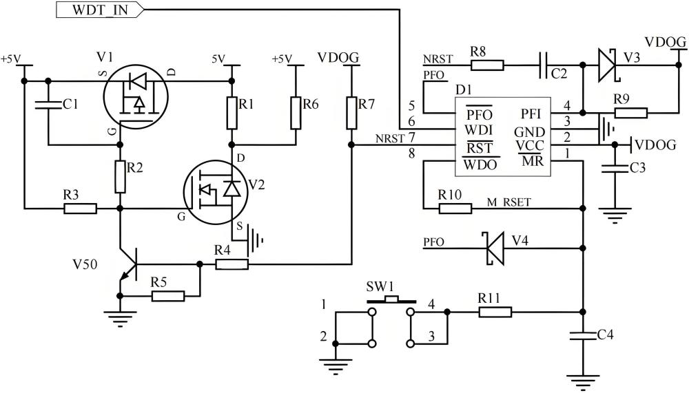 用電信息采集終端及電能表的看門狗復位時間調(diào)整電路的制作方法