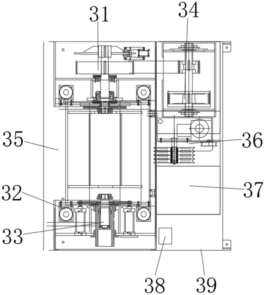 一種集張力機(jī)的主動放線機(jī)的制作方法