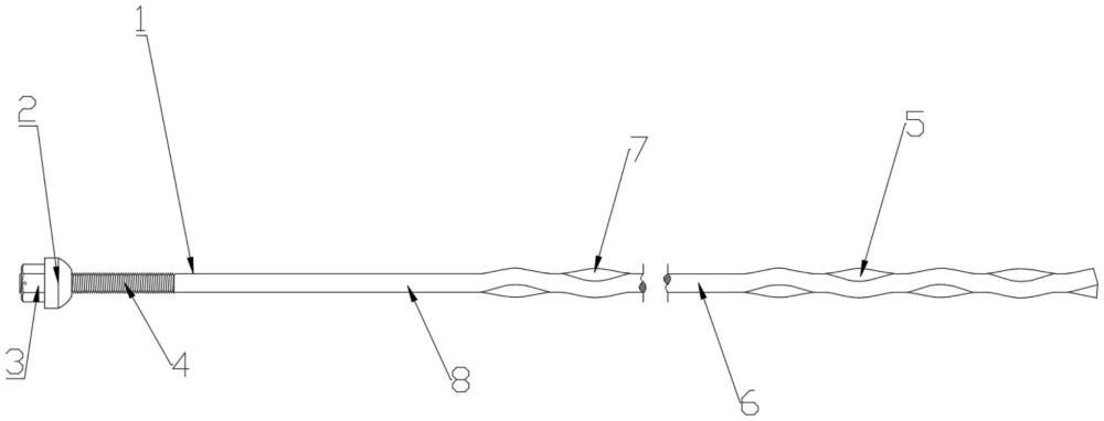 一種動態(tài)式預應(yīng)力錨桿結(jié)構(gòu)的制作方法