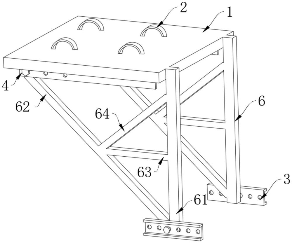 一種可調(diào)節(jié)無(wú)機(jī)房電梯井移動(dòng)操作平臺(tái)的制作方法