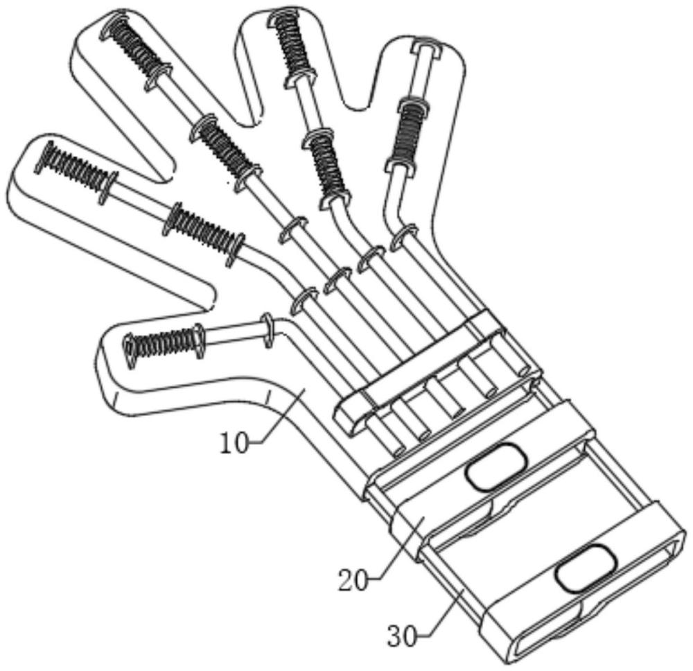 可充氣手套結(jié)合低頻電刺激腕手活動(dòng)裝置