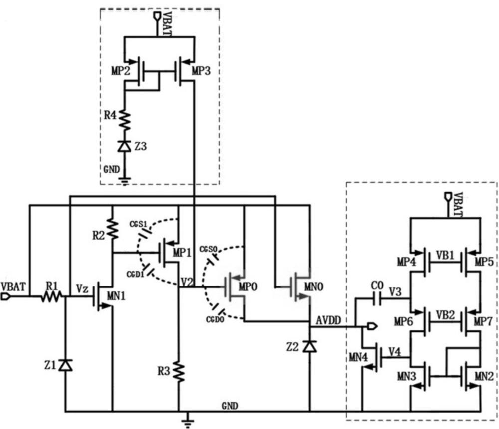 一種高壓轉(zhuǎn)低壓電路及電源管理單元的制作方法