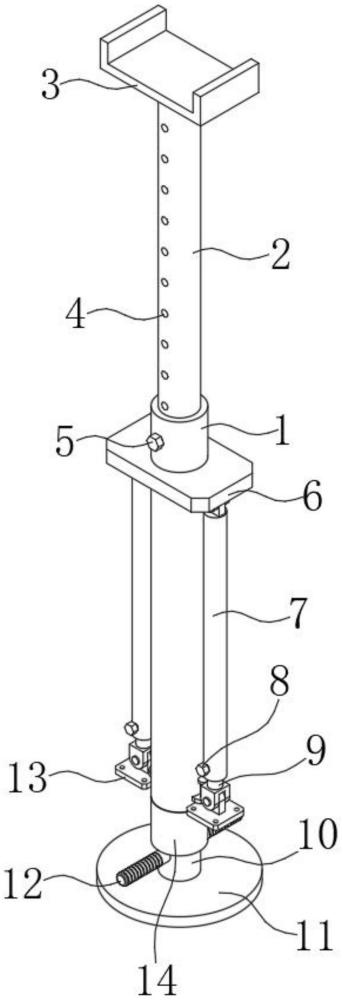 一種建筑工程用支撐裝置的制作方法