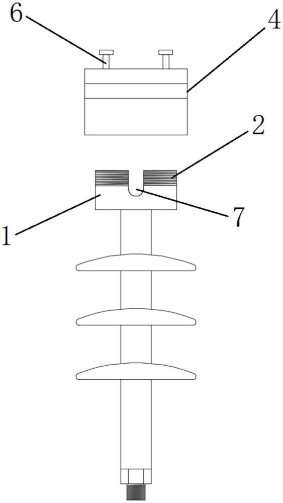 免綁扎防脫線絕緣子的制作方法