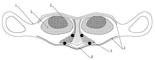 一種防漏光通鼻眼罩的制作方法