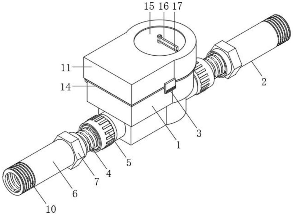 一種機(jī)電分離智能水表的制作方法