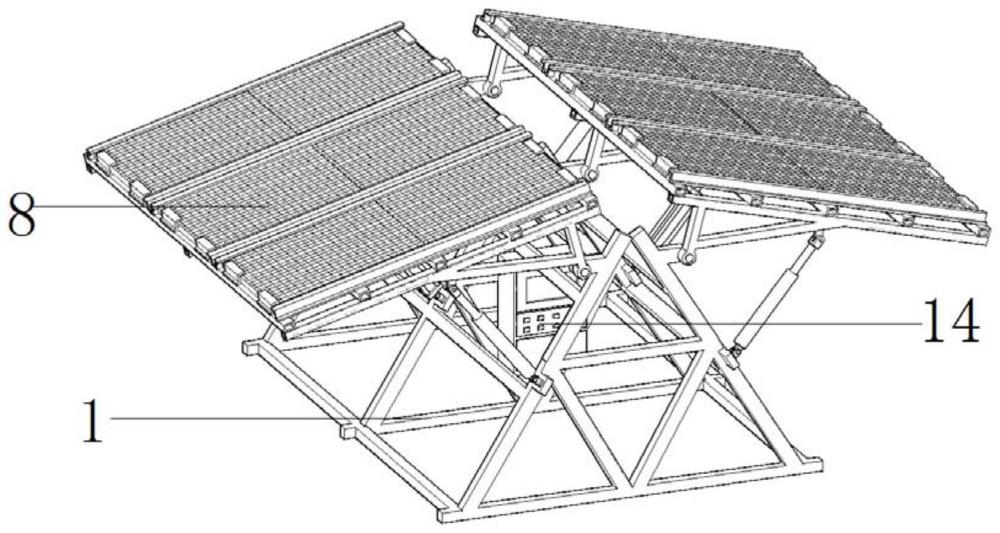 一種光伏發(fā)電用太陽(yáng)能板抗風(fēng)結(jié)構(gòu)的制作方法