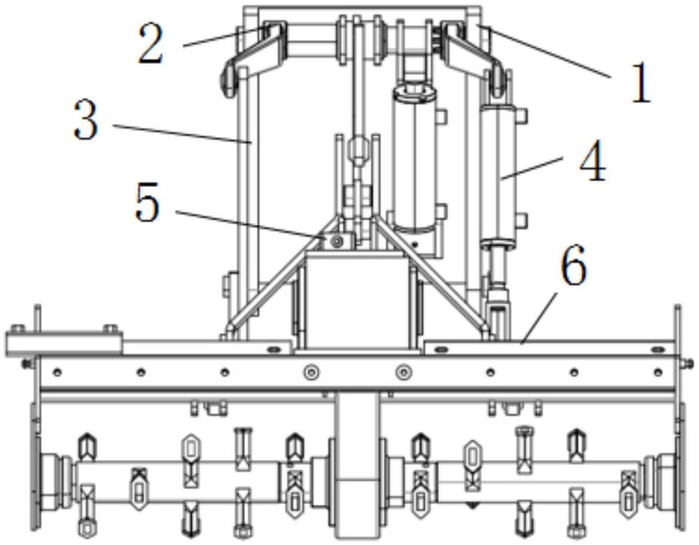 一種用于丘陵山區(qū)的機(jī)具姿態(tài)液壓調(diào)控系統(tǒng)的制作方法