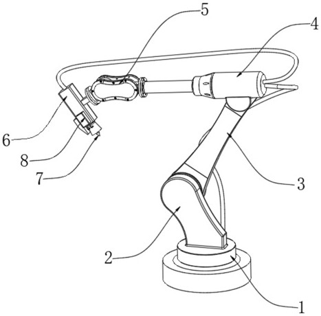 激光焊接用機(jī)械臂的制作方法