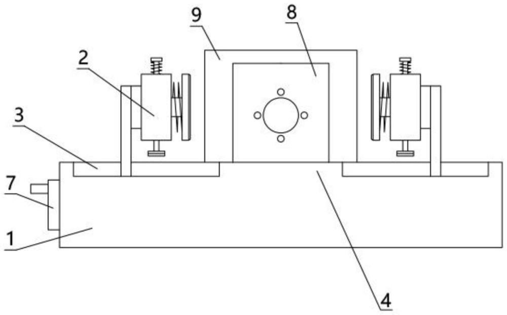 一種煤礦用電機(jī)測(cè)試臺(tái)的快速夾持機(jī)構(gòu)的制作方法