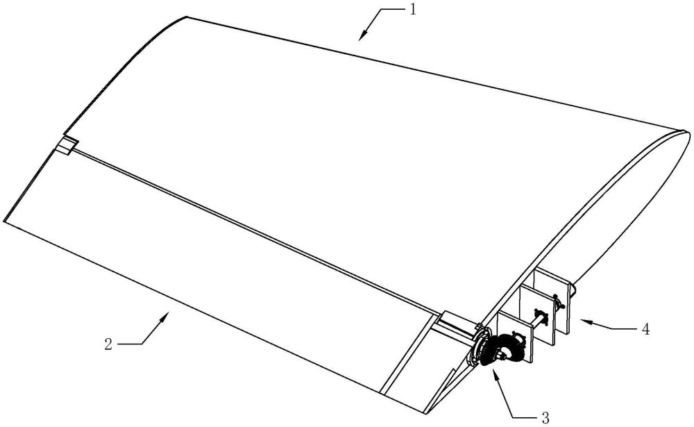 一種飛機(jī)副翼的傳動(dòng)機(jī)構(gòu)