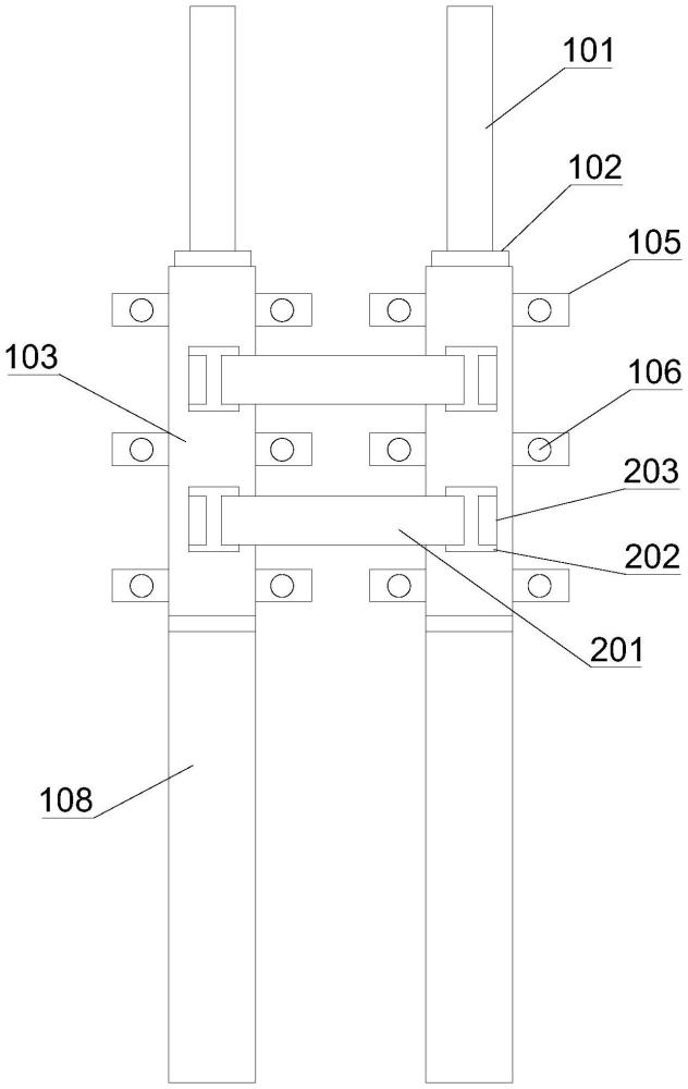 一種變截面型鋼加固懸臂支護(hù)結(jié)構(gòu)的制作方法