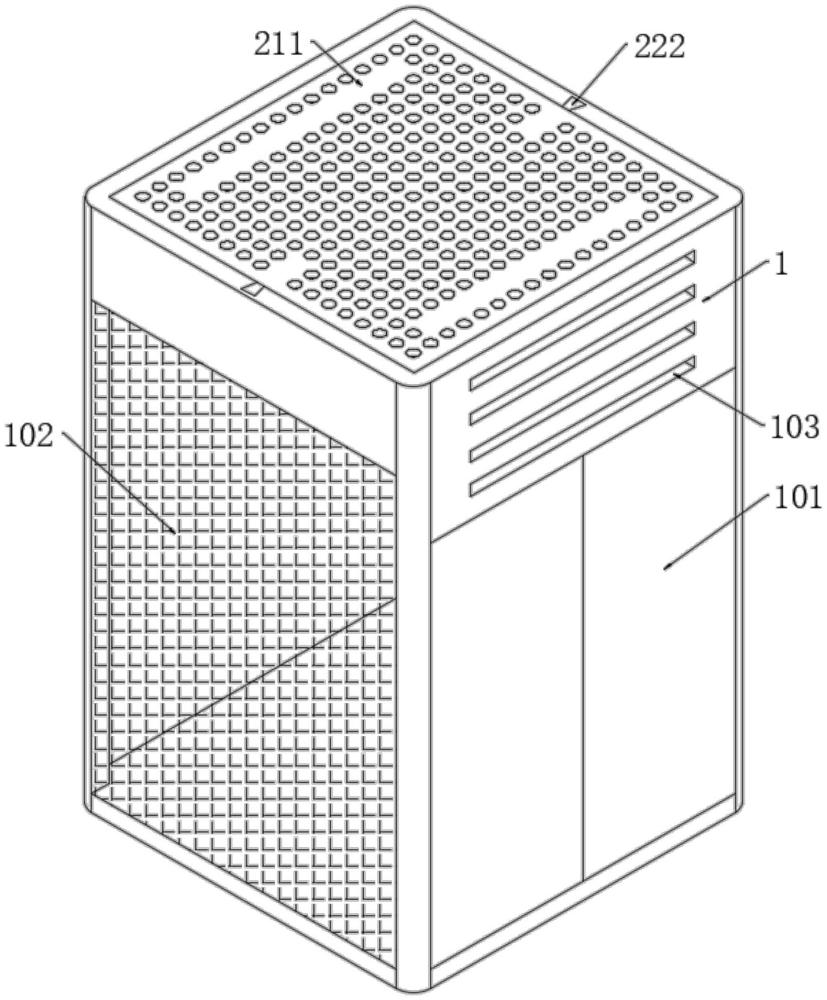 一種自動換氣式景觀電梯及換氣方法與流程