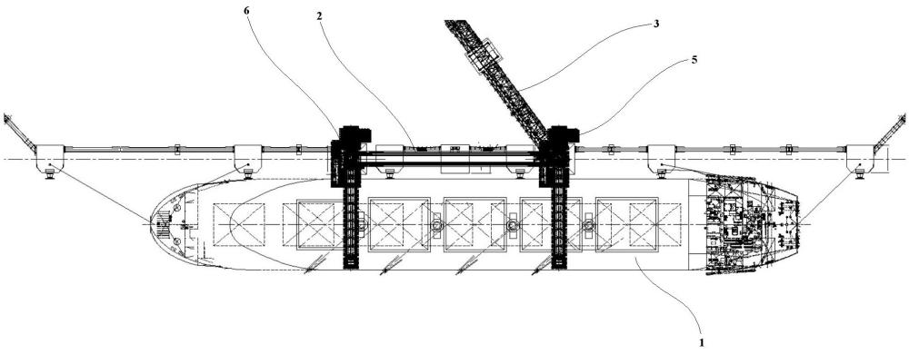 一種固定式裝船系統(tǒng)及裝船方法與流程