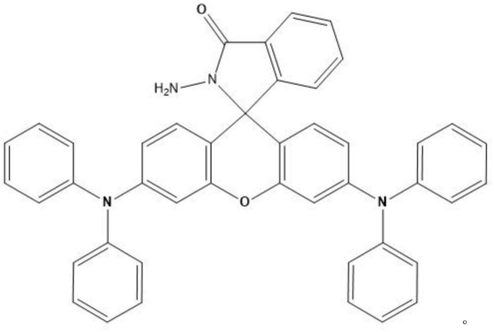 一種含三苯胺基團(tuán)的熒光探針及其制備方法和應(yīng)用與流程