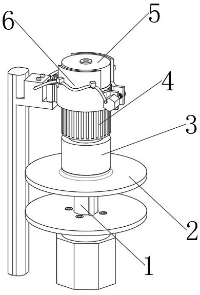 鋁型材滾壓復(fù)合機(jī)上刀盤安裝機(jī)構(gòu)的制作方法