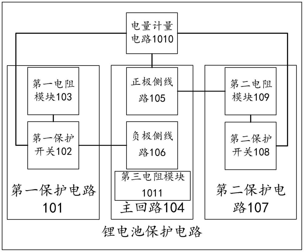 一種鋰電池保護電路及鋰電池的制作方法