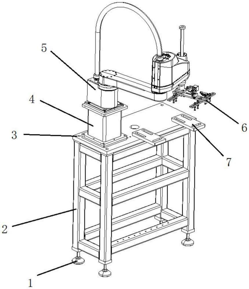 一種機(jī)器人上下料機(jī)構(gòu)的制作方法