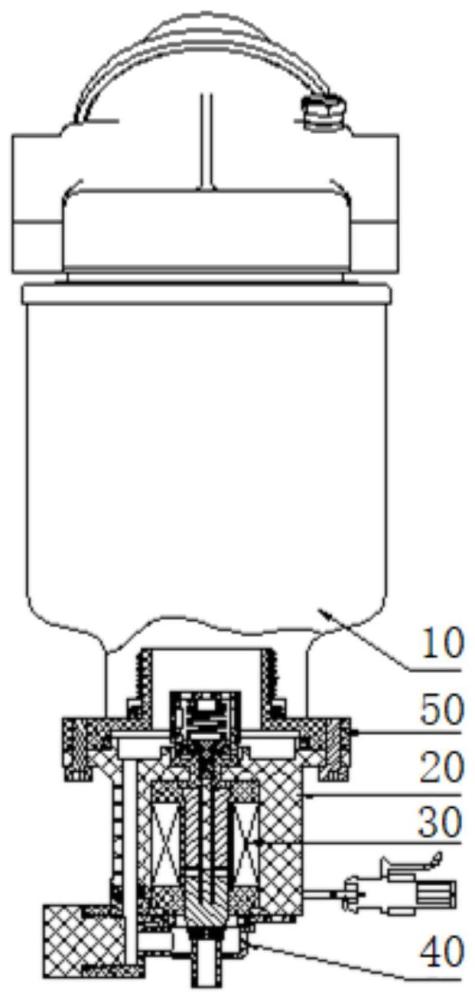 一種發(fā)動(dòng)機(jī)濾清器自動(dòng)放水機(jī)構(gòu)的制作方法