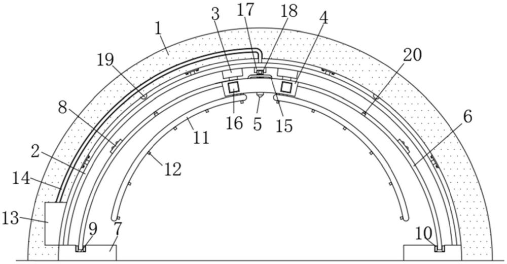 一種高速公路隧道巡檢裝置的制作方法