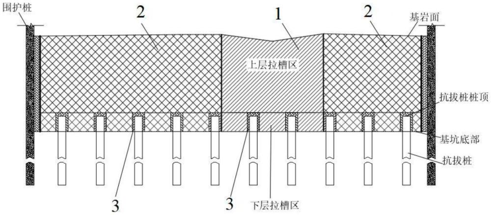 一種群樁低影響深基坑硬巖爆破的施工方法與流程