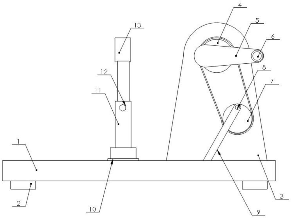 一種房建施工放線架的制作方法