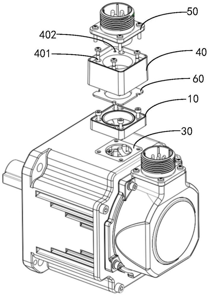 一種電機插座組件和電機的制作方法