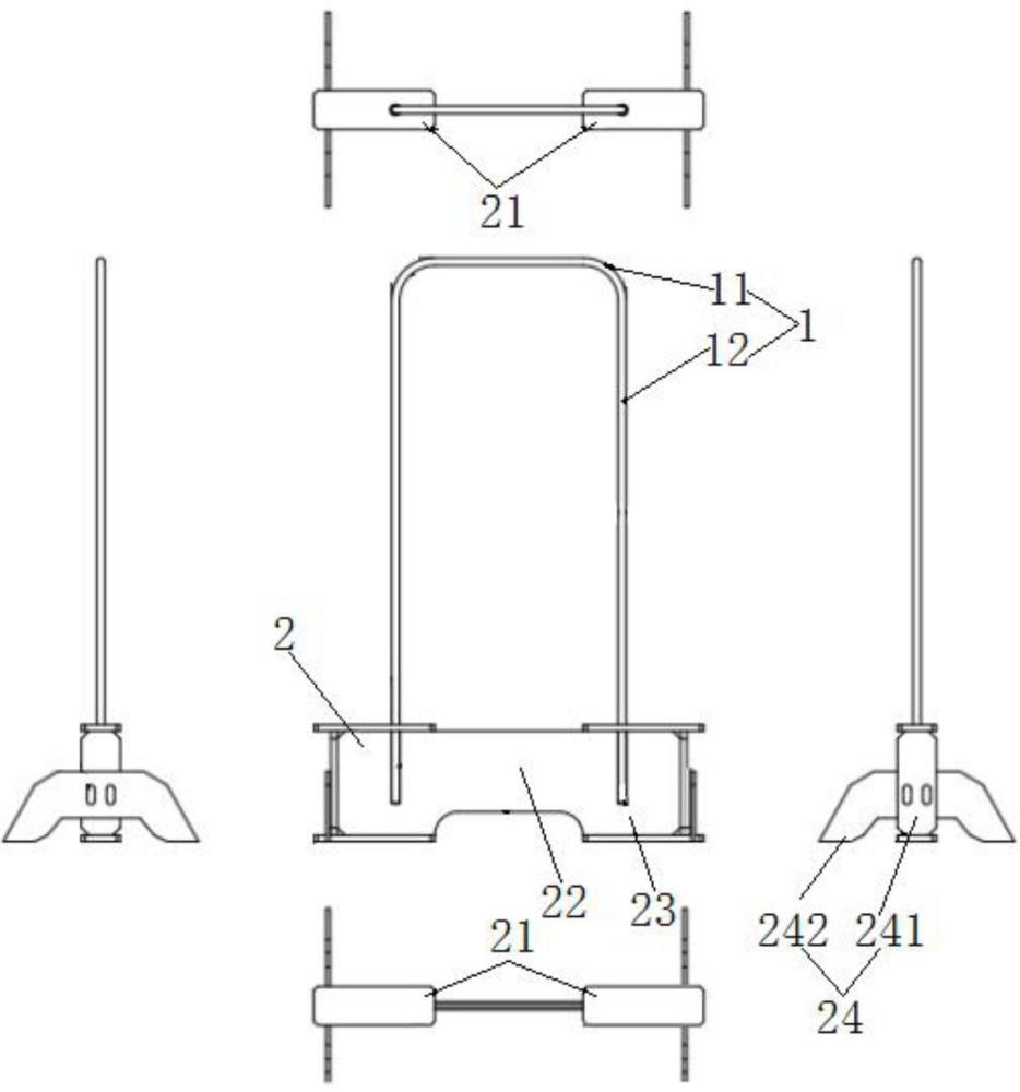 一種套層垃圾袋加工裝置及套層垃圾袋的制作方法