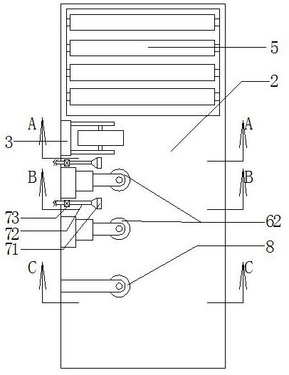 具有打磨輥的多層板裁邊裝置的制作方法