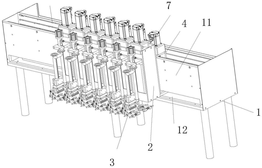 一種灌裝機(jī)的水平移動(dòng)組件的制作方法