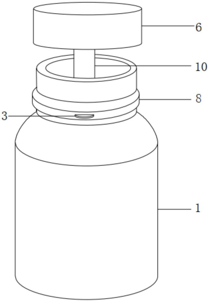 一種藥瓶的防松動密封設(shè)計(jì)結(jié)構(gòu)的制作方法