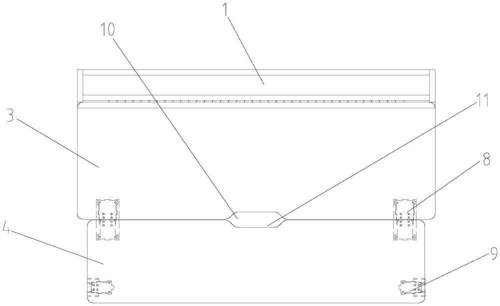 一種拓展平臺及其房車的制作方法