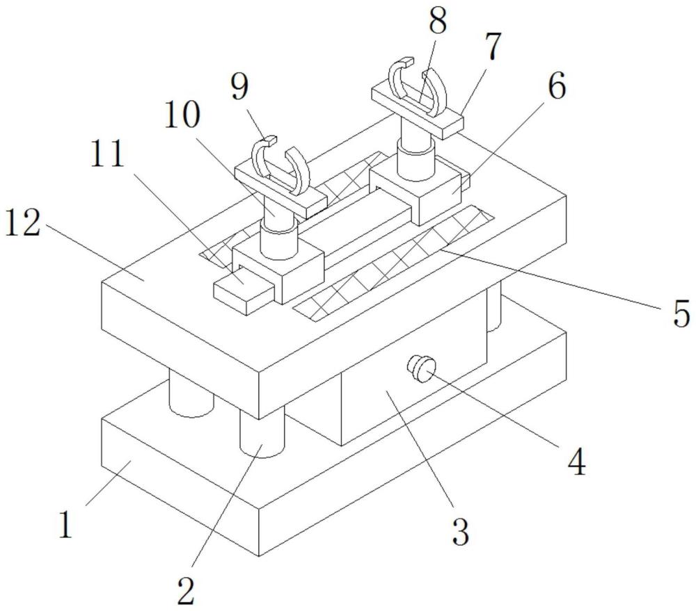 一種電力維修用線纜拼接限位架的制作方法