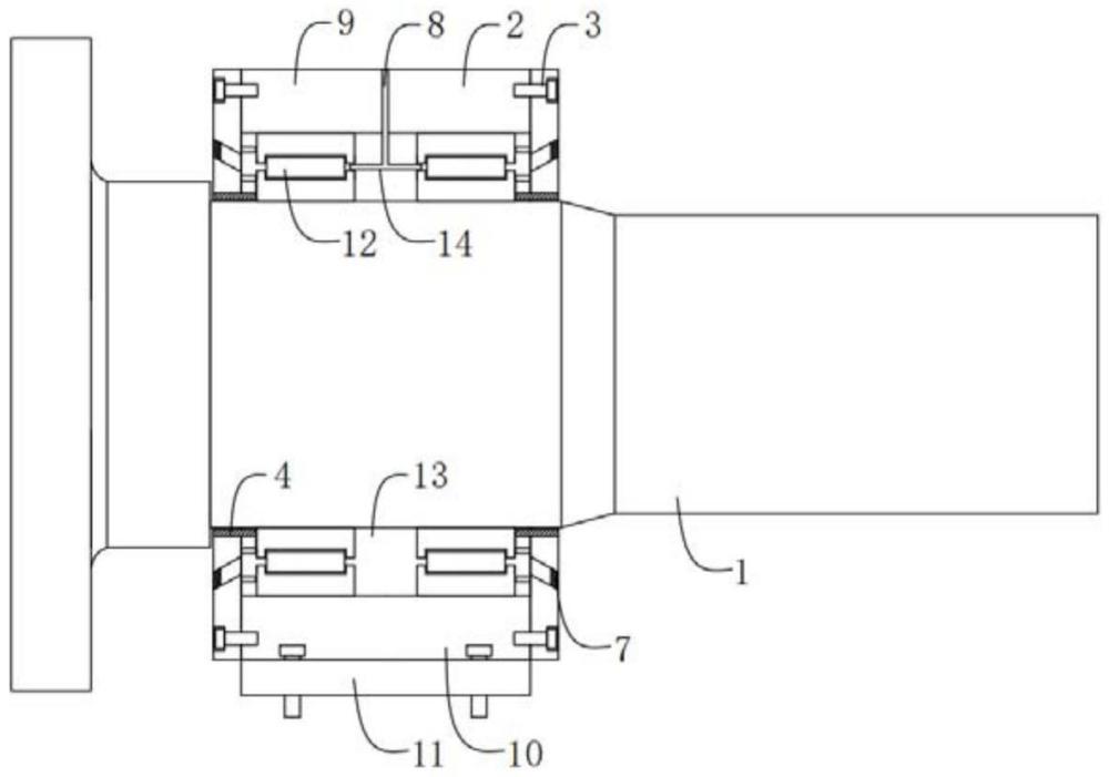 一種風(fēng)力發(fā)電機(jī)主軸端蓋的制作方法