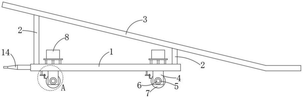 一種堆取料機(jī)尾車結(jié)構(gòu)的制作方法